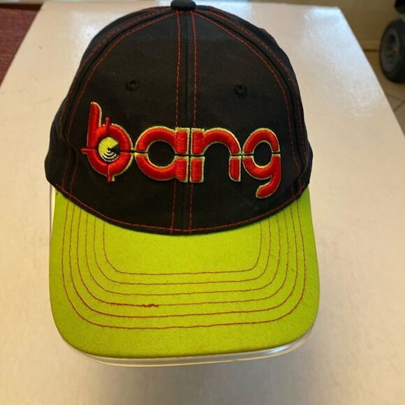 BANG Energy Drink Hat Light Up SnapBack Black, Red and Lime Green - Picture 1 of 3